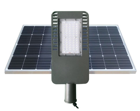 Semua Dalam Dua Lampu Jalan Tenaga Surya