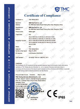 TMC SOLARLIGHT CE CERTIFICATE A1G2 LVD