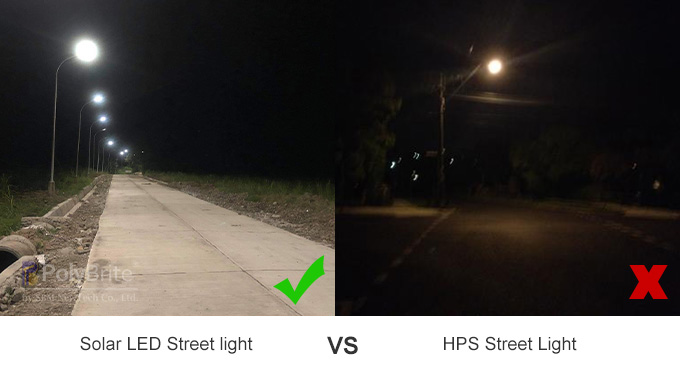 Lighting effect comparison